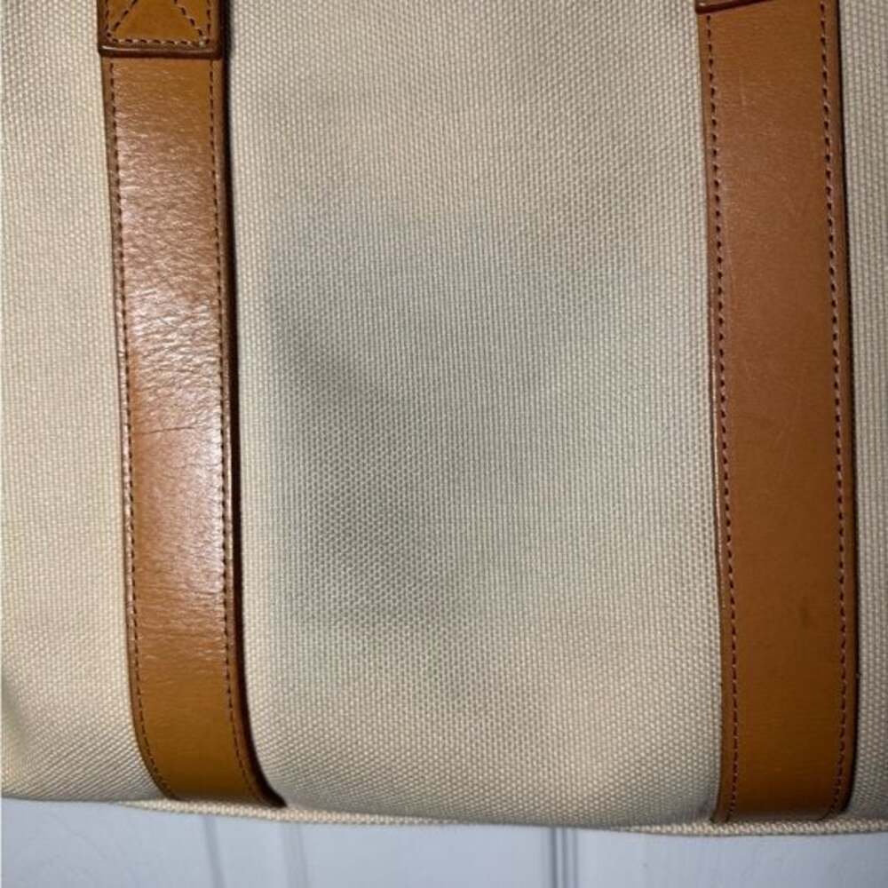 Burberry Authenticated Blue Label Canvas Tote Bag - Picture 6 of 16